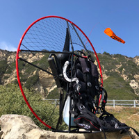 paramotor is a powered paraglider