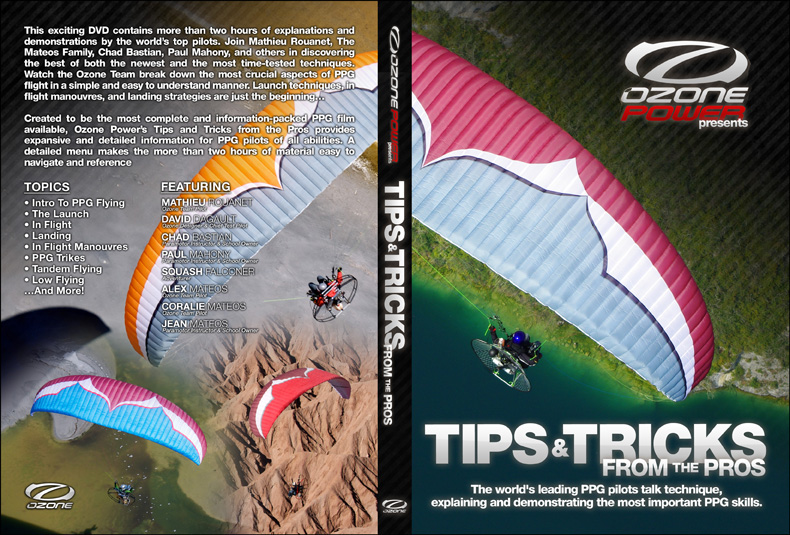 Ozone Tips and Tricks DVD - Paramotor