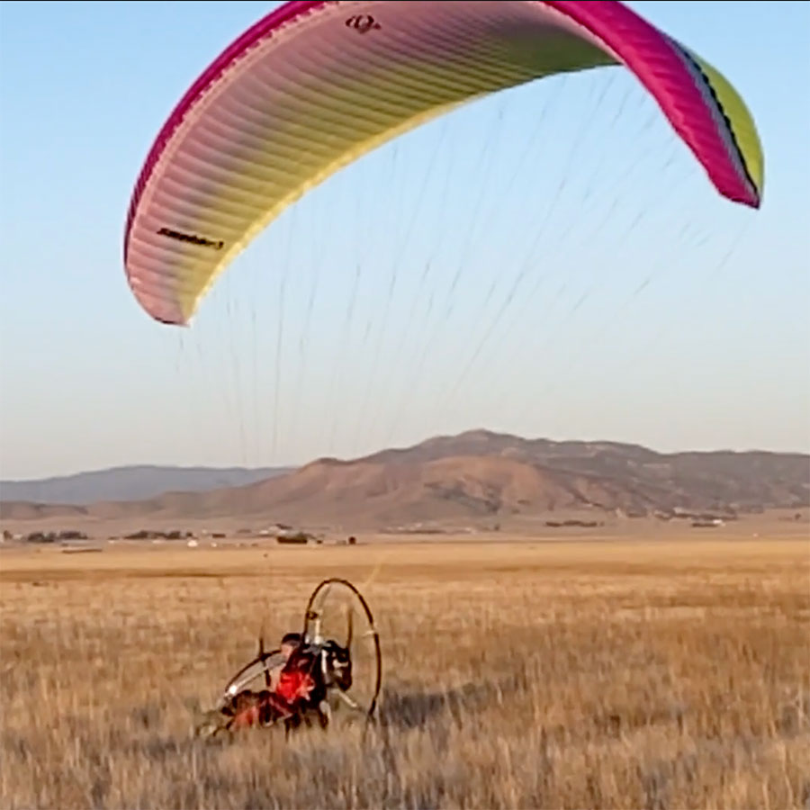 Paramotoring and Powered Paragliding Equipment and Training Package