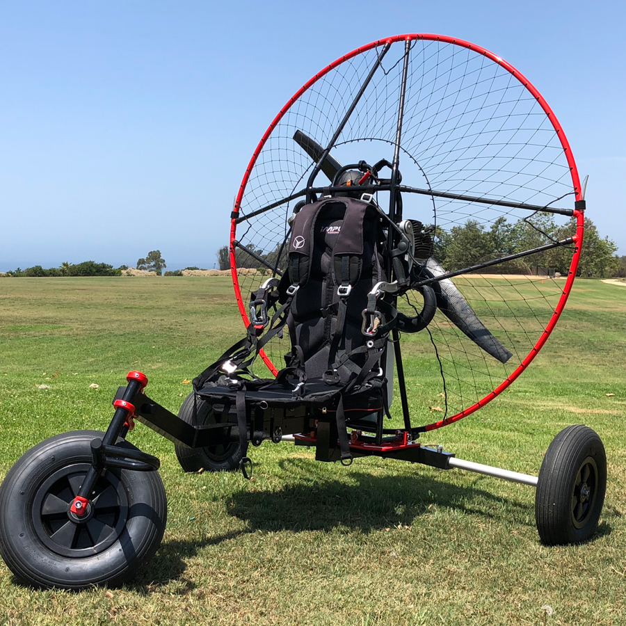 Impuls Paramotor and FX1 PPG Trike featuring the Vittorazi Moster Plus